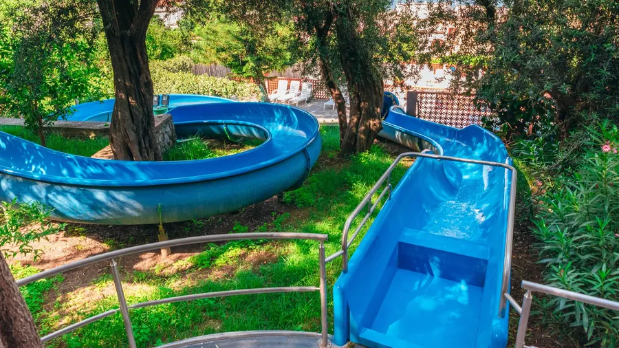 Water slides